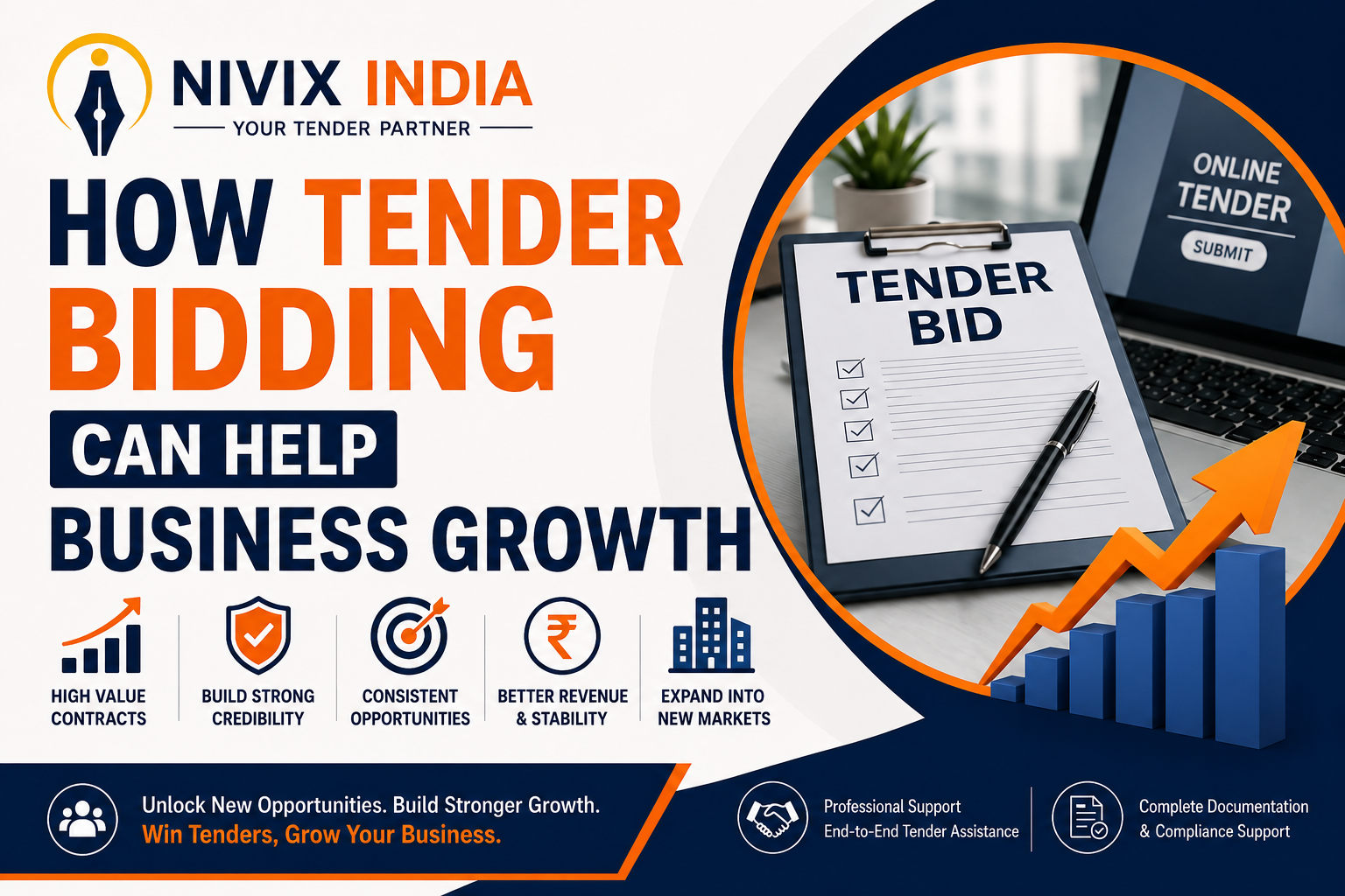 How Tender Bidding Can Help Business Growth - Nivix India
