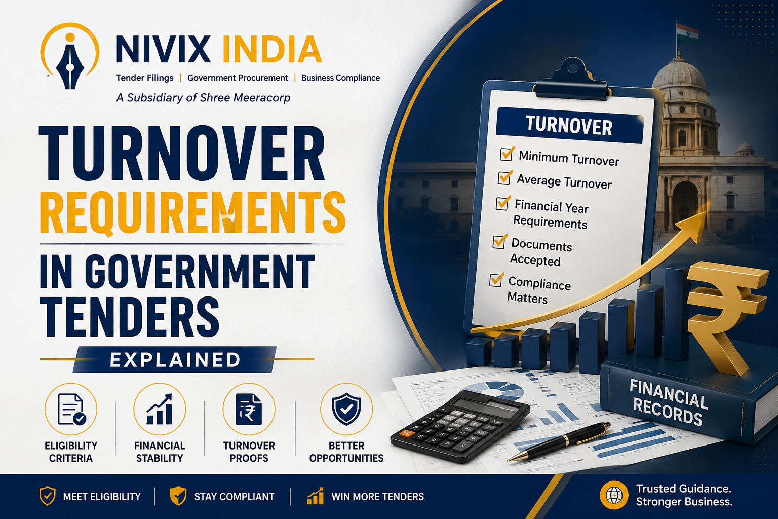 Turnover Requirements in Government Tenders Explained - Nivix India