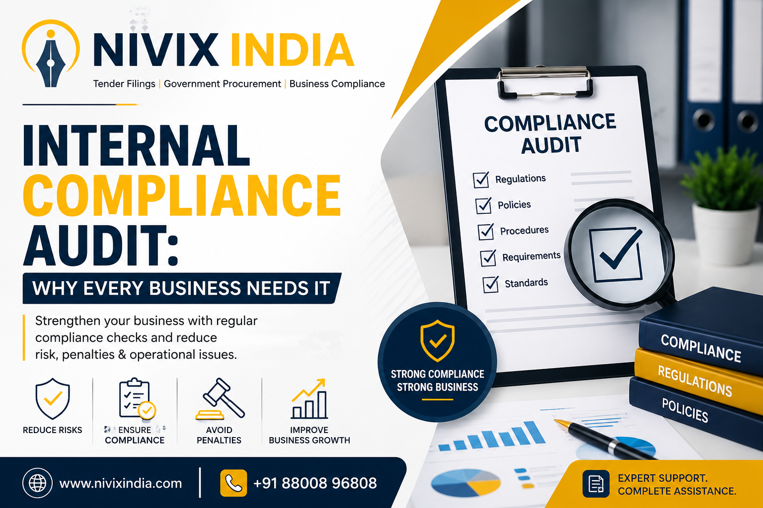 Internal Compliance Audit: Why Every Business Needs It - Nivix India