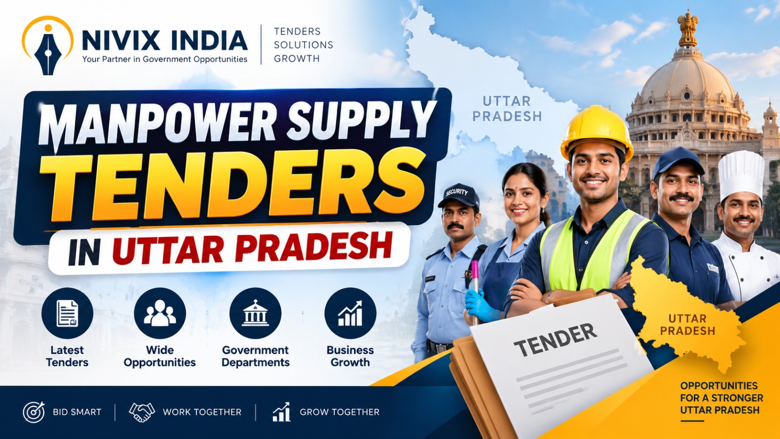 Manpower Supply Tenders in Uttar Pradesh - Nivix India